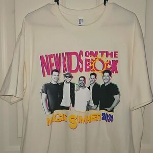NKOTB Magic Summer 2024 tour tshirt NEW, never worn, large, UNISEX